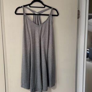 Umgee Gray Sleeveless Swim Coverup
